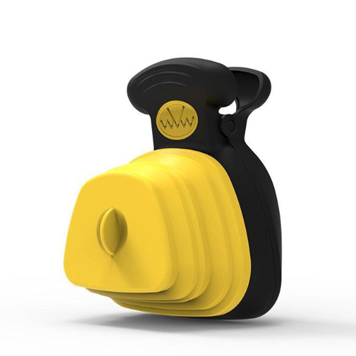 KFX-3595453 Portable Handheld Pooper Scooper with Expandable Waste Storage and Waste Bag Dispenser for Dogs