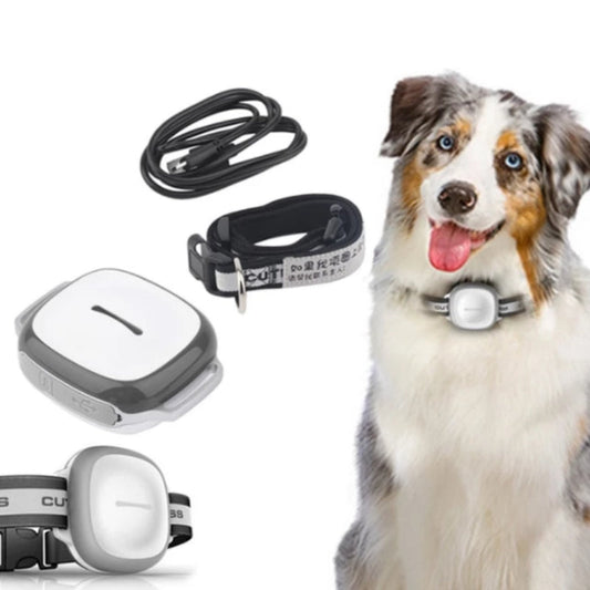 KFX-3605181 GPS Pet Tracker with Vibration and Alarm Features, Waterproof Design, USB Rechargeable Battery