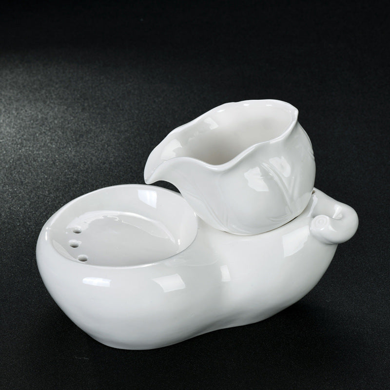 KFX-3611453 Automatic Ceramic Cat Water Dispenser with APP Support and Detachable Design