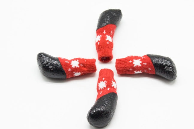 KFX-3612093 Classic Waterproof Socks for Pets - Cotton Material for All-Weather Comfort