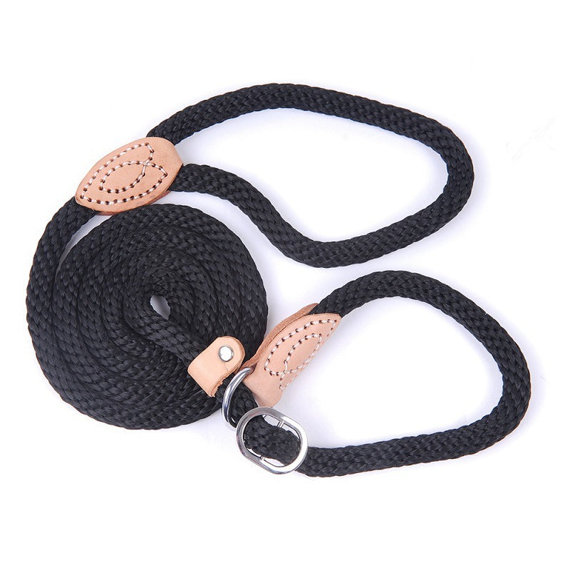 KFX-3615037 Hemp Rope Training Dog Leash with Wear-Resistant Design