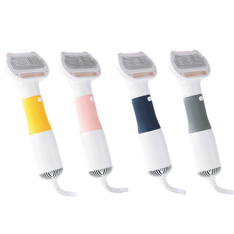 KFX-3616701 3-in-1 Pet Hair Blower and Comb - 600W, Durable ABS, 2-Meter Cord, Ideal for Dogs