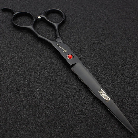 KFX-3616829 Professional Dog Grooming Shears - 19cm, 440C Material, For Precision Pet Care