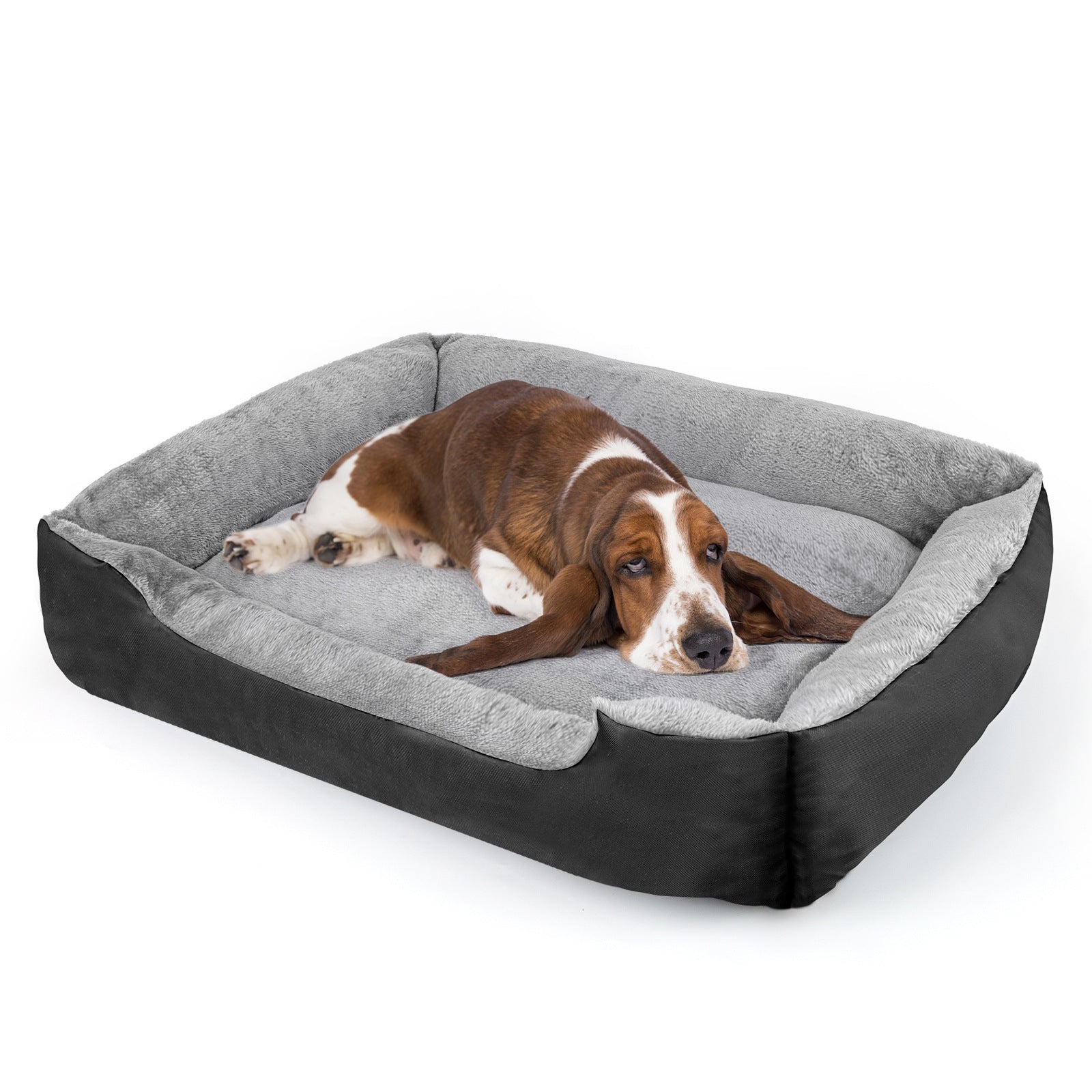 KFX-3622845 Comfortable and Breathable Nest for Medium to Large Dogs – Four Seasons Dog Bed in Black
