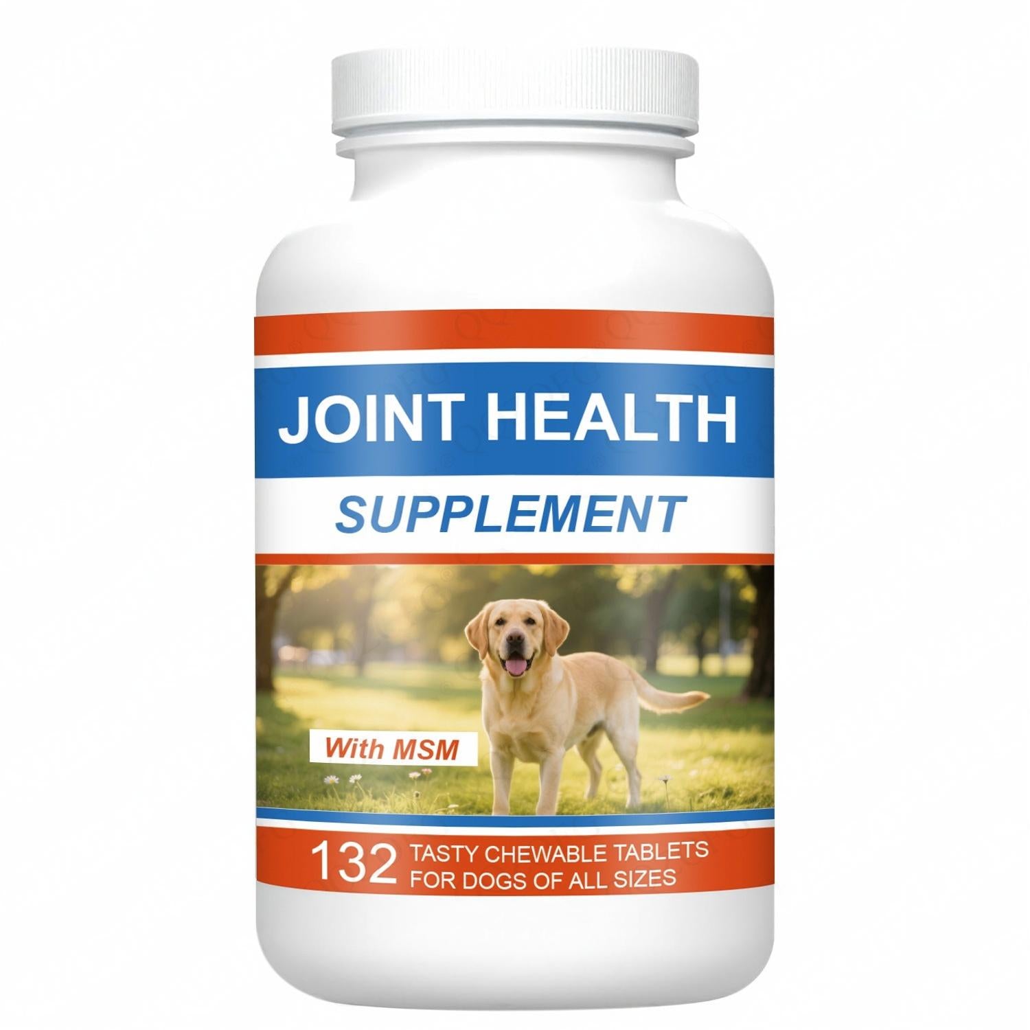 KFX-3632573 Hip Joint Support Chewable Tablets with Grape Chondroitin Sulfate - 132 Pills per Bottle