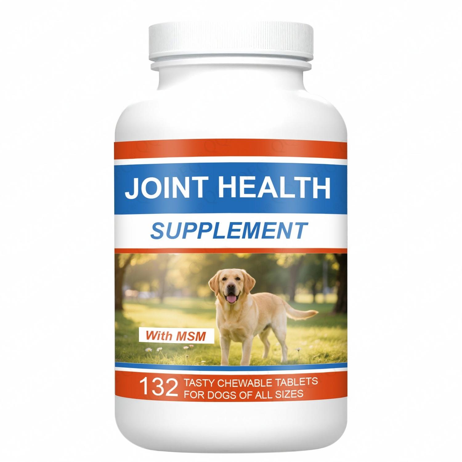 KFX-3632573 Hip Joint Support Chewable Tablets with Grape Chondroitin Sulfate - 132 Pills per Bottle