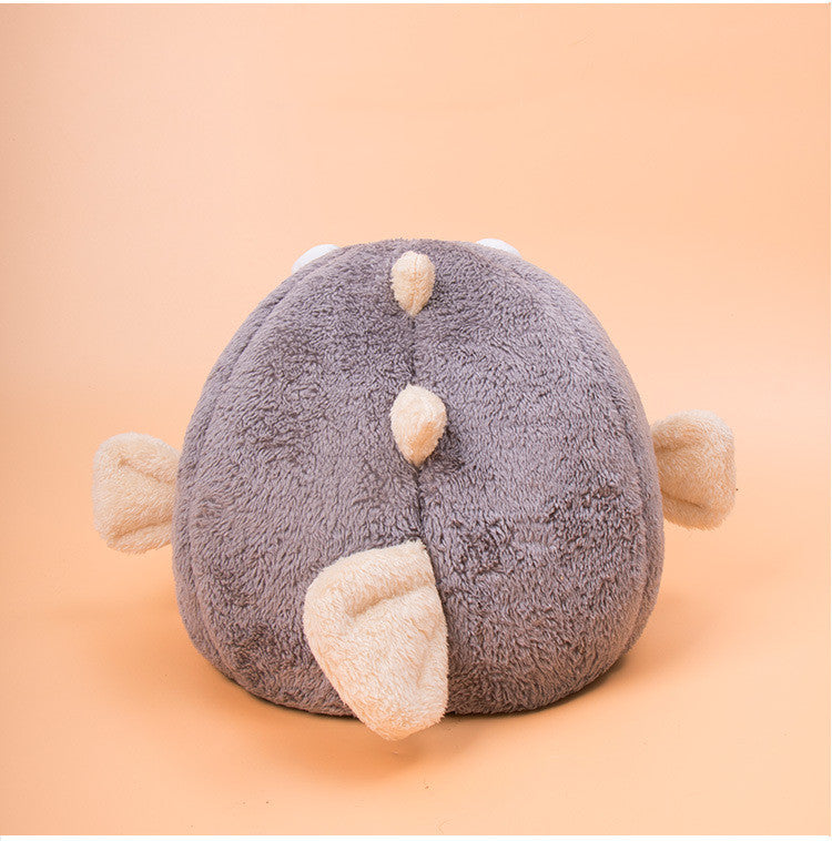 KFX-3636541 Cozy All-Season Cat House with Velvet Pufferfish Nest Pad