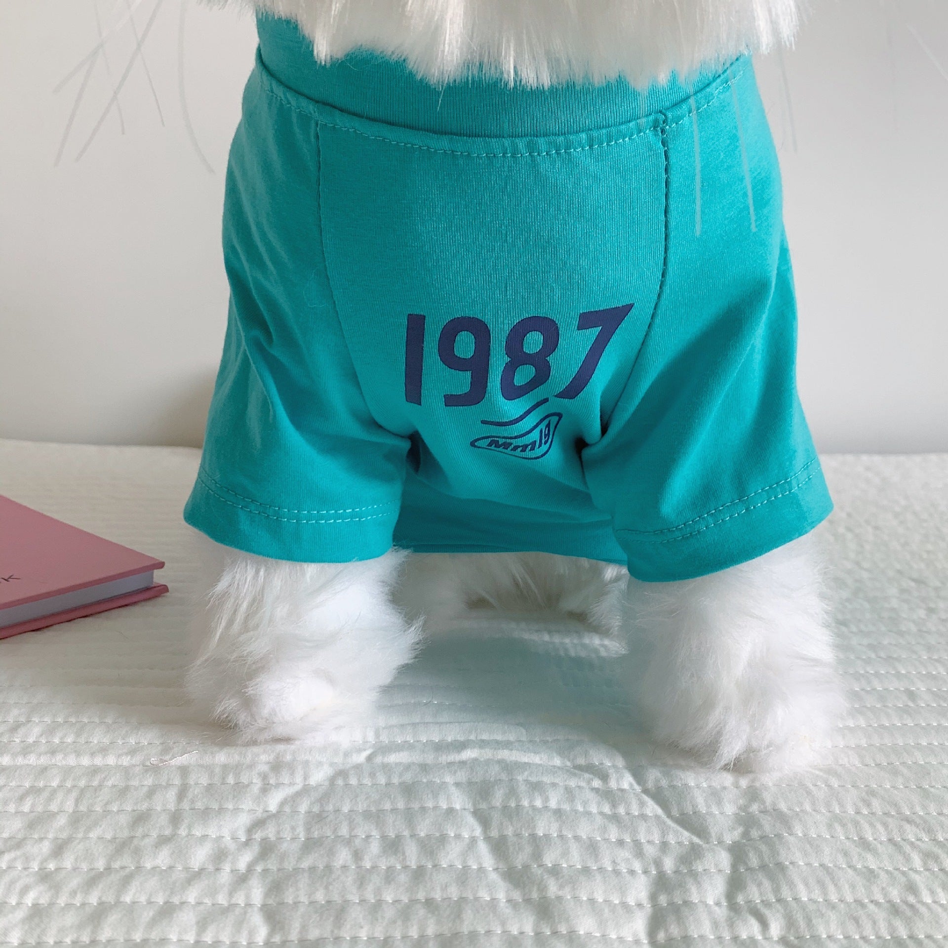 KFX-3636669 Casual Cotton T-Shirt for Dogs, Cats, and Pets - Universal Fit