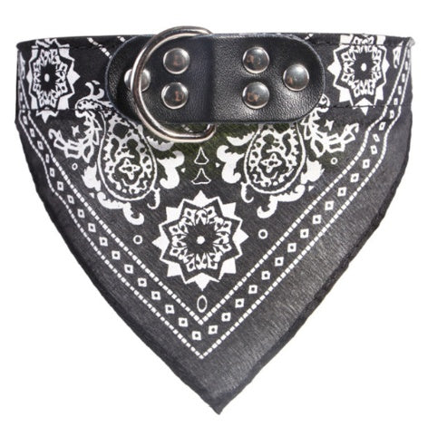 KFX-3640253 Pet-Adjustable Microfiber Leather Dog Collar - Medium to Large Sizes Available