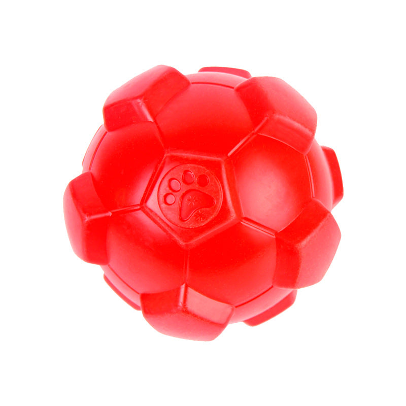 KFX-3643069 Durable Bite-Resistant Dog Training Toy with Double Ball Knob and Frisbee Options