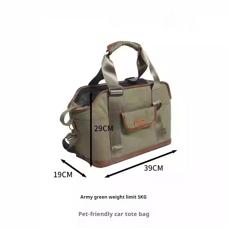 KFX-3644477 Light Blue Water-Repellent Outdoor Backpack for Small Dogs and Cats under 5kg