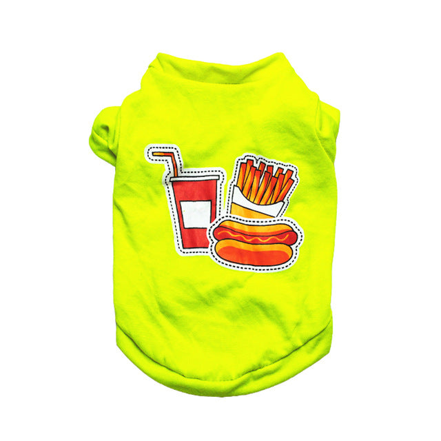 KFX-3646397 Cute Cartoon Dog Clothing for Pets - Casual Skirt Style, Multiple Sizes Available