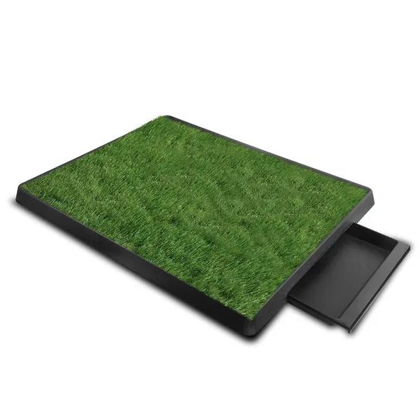 KFX-3647677 Artificial Grass Potty Training Pad for Dogs and Cats - 3-Layer Easy Clean Toilet Trainer Mat