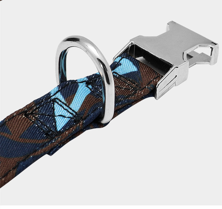 KFX-3653565 Adjustable High Reflective Dog Collar for Small, Medium, and Large Breeds - Comfortable and Breathable with Night Visibility