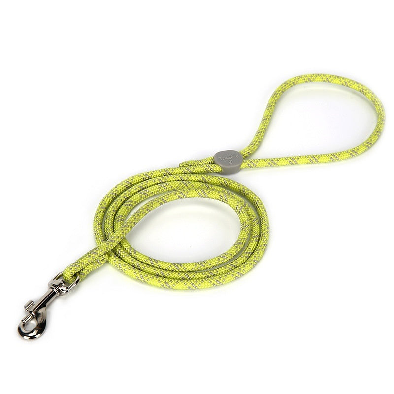 KFX-3655229 Colorful Adjustable Nylon Pet Leash with Zinc Alloy Hooks and Plastic Buckle