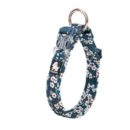 KFX-3655741 Leakproof Dog Collar in Broken Flower Patterns - Sizes 2XS to 3XL
