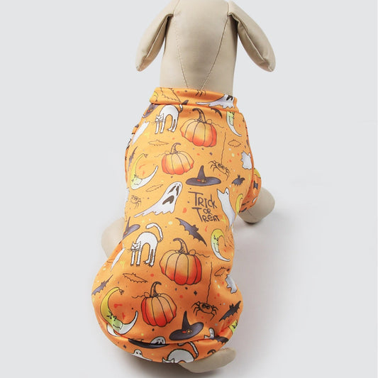 KFX-3664061 Fleece-Lined Pet Clothing for Autumn and Winter - Available in Multiple Sizes