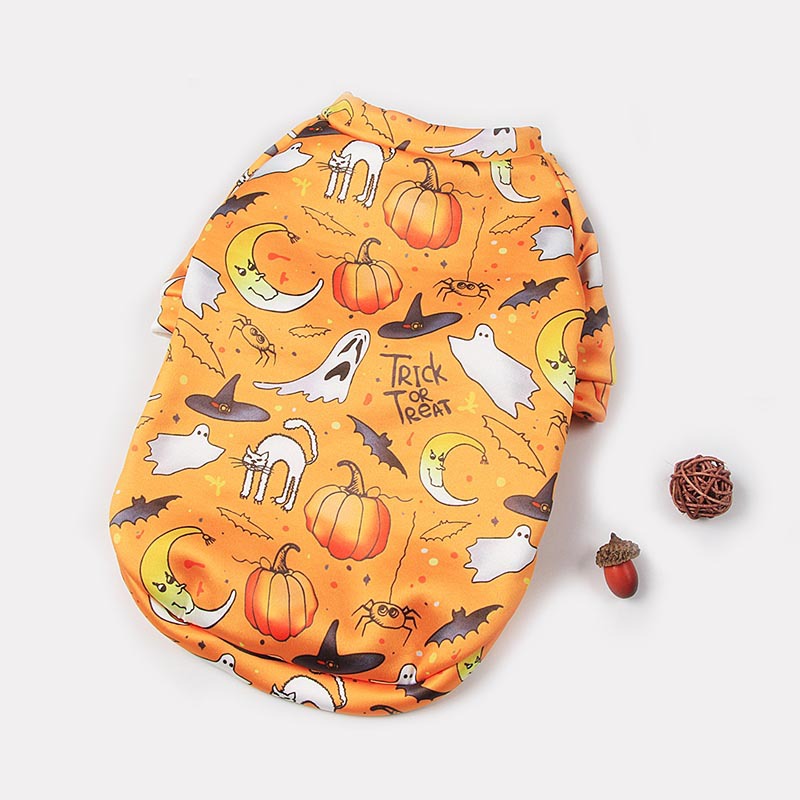 KFX-3664061 Fleece-Lined Pet Clothing for Autumn and Winter - Available in Multiple Sizes