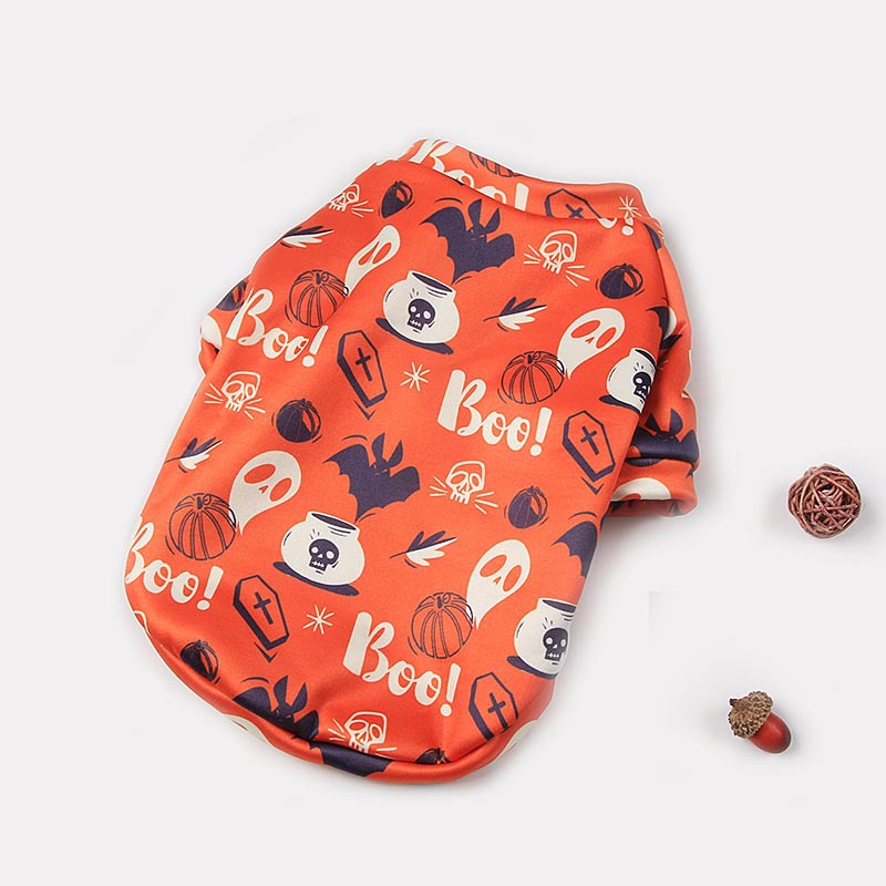 KFX-3664061 Fleece-Lined Pet Clothing for Autumn and Winter - Available in Multiple Sizes