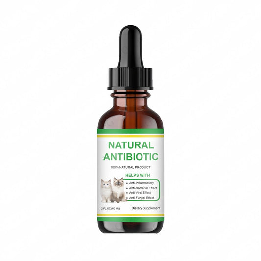 KFX-3665341 Pet Salmon Oil Drops for Cats and Dogs - 60ml Bottle