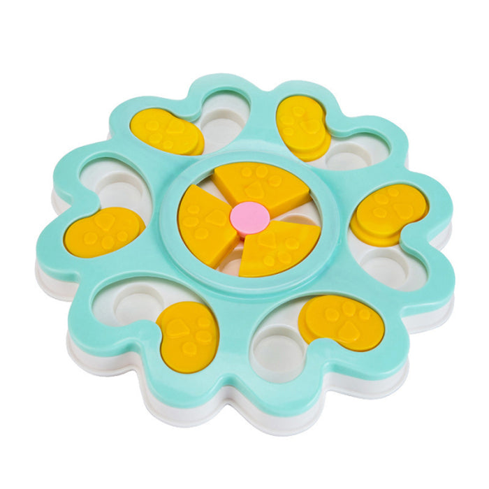 KFX-3666109 Interactive Dog Puzzle Feeder Toy for Engaging Treat Dispensing and Training