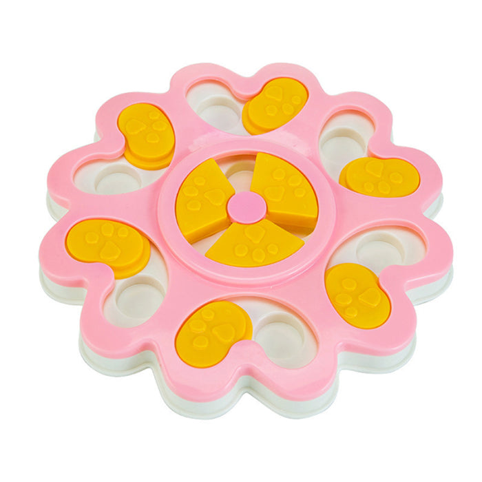 KFX-3666109 Interactive Dog Puzzle Feeder Toy for Engaging Treat Dispensing and Training