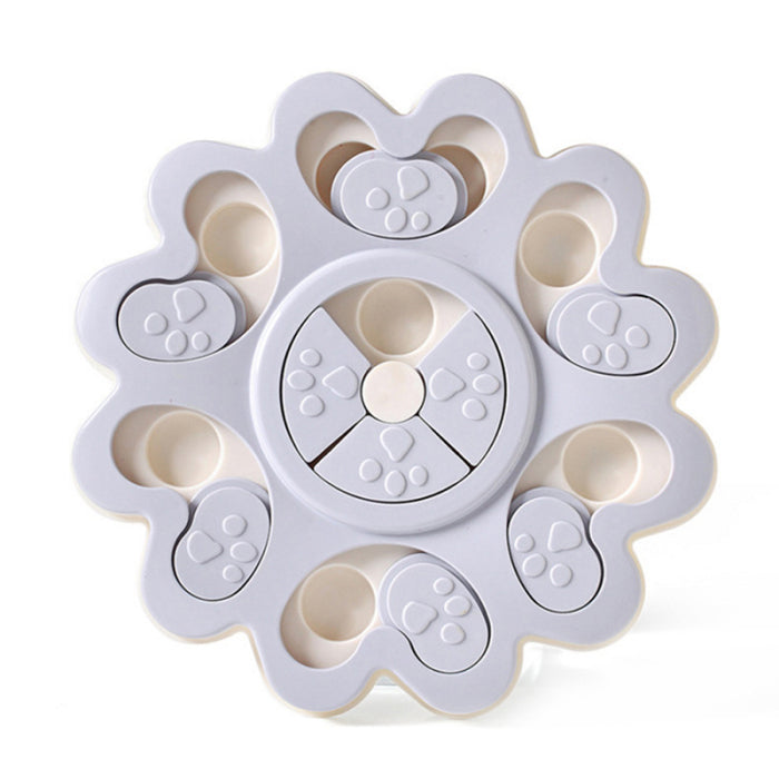 KFX-3666109 Interactive Dog Puzzle Feeder Toy for Engaging Treat Dispensing and Training