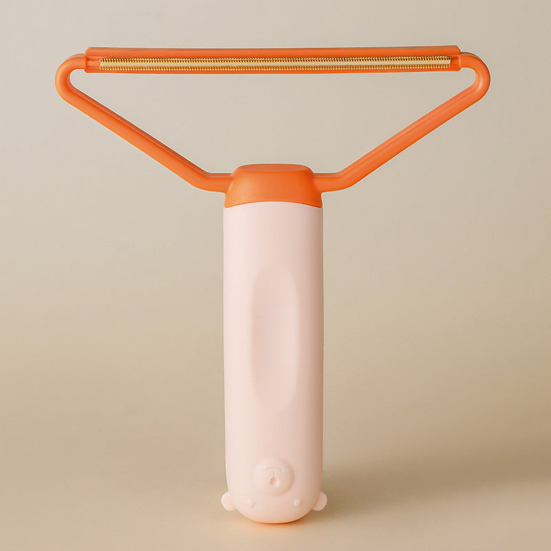 KFX-3666749 Portable Pet Hair Remover Brush for Clothes and Sofas - Manual Lint Roller and Fabric Shaver Tool
