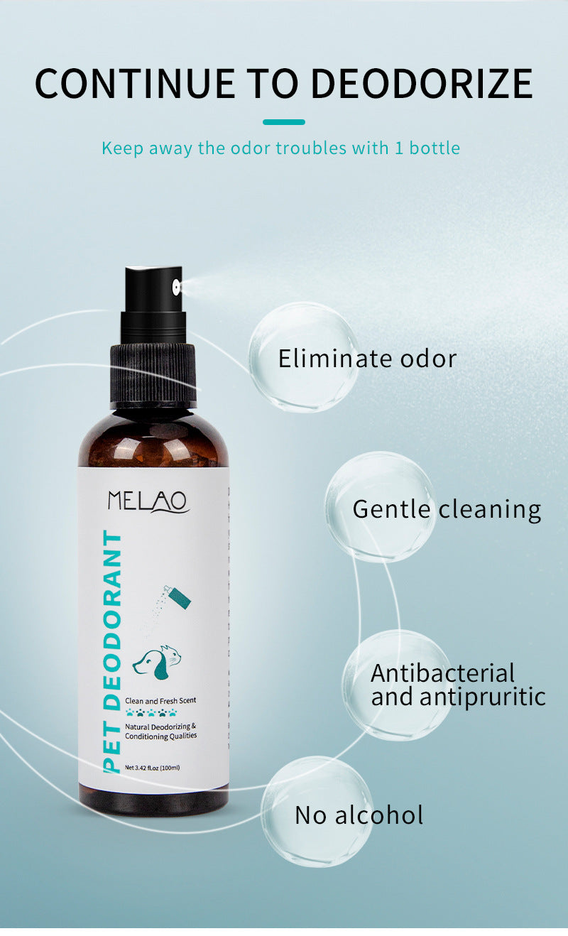 KFX-3667133 Pet Deodorant Spray for Removing Cat and Dog Urine Odors - 100ml