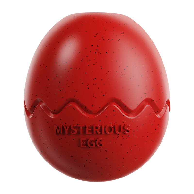 KFX-3667901 Dinosaur Egg Bite-resistant Slow Feeder Dog Toy in Various Colors