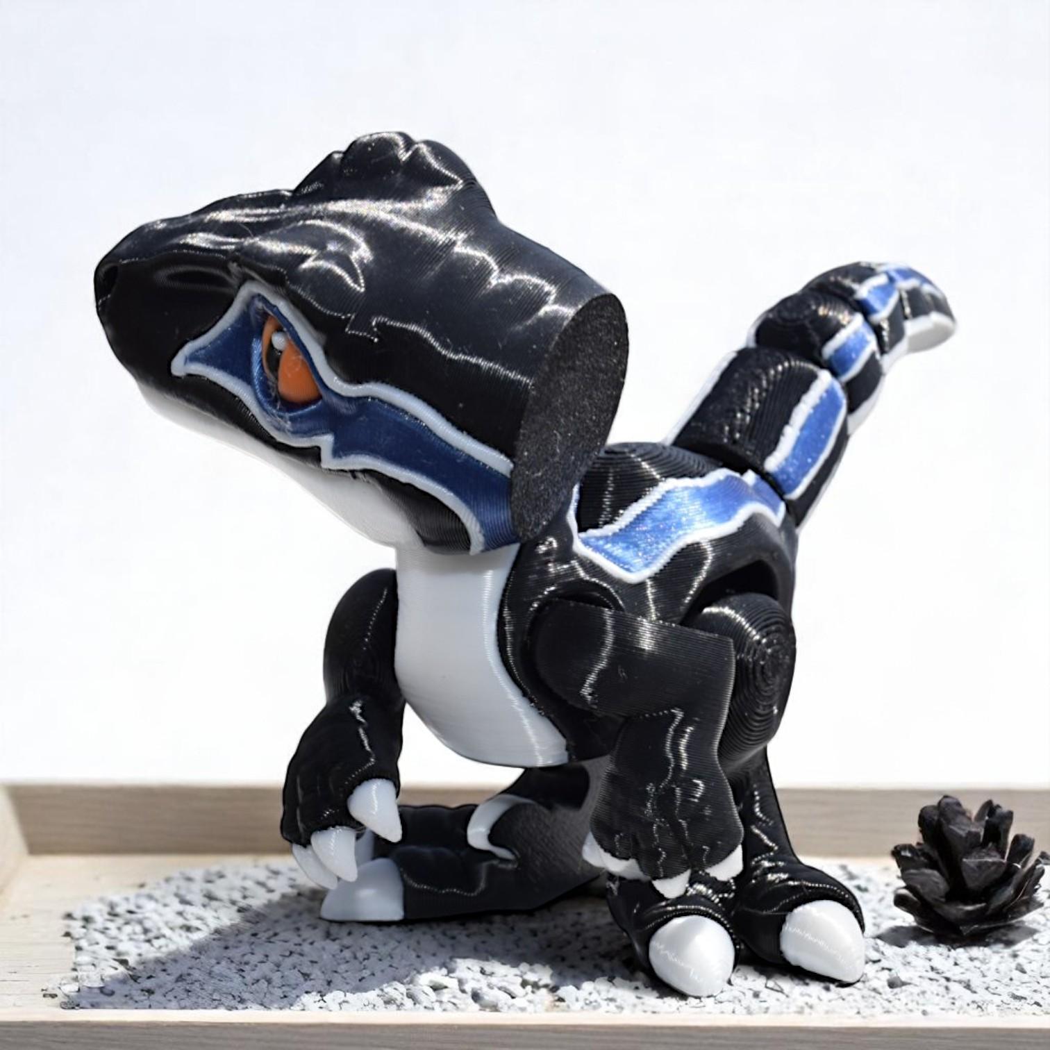 KFX-3670077 Velociraptor Decorative Model with Exquisite Detail and Lifelike Appearance for Dinosaur Enthusiasts and Home Decor