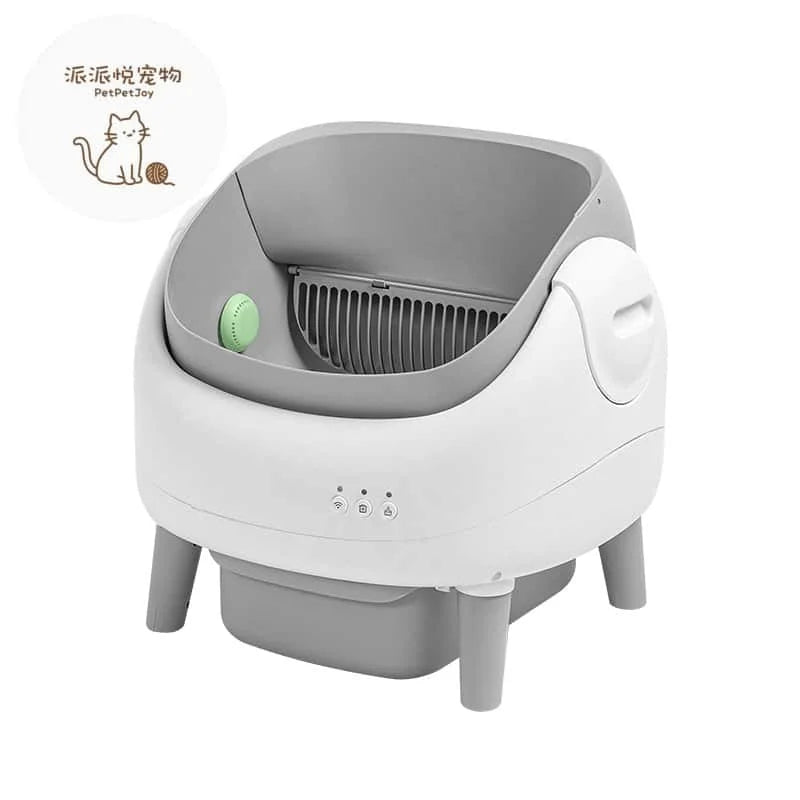 KFX-367443 Automatic Self-Cleaning Smart Cat Litter Box with APP Control and Dual Safety Sensors