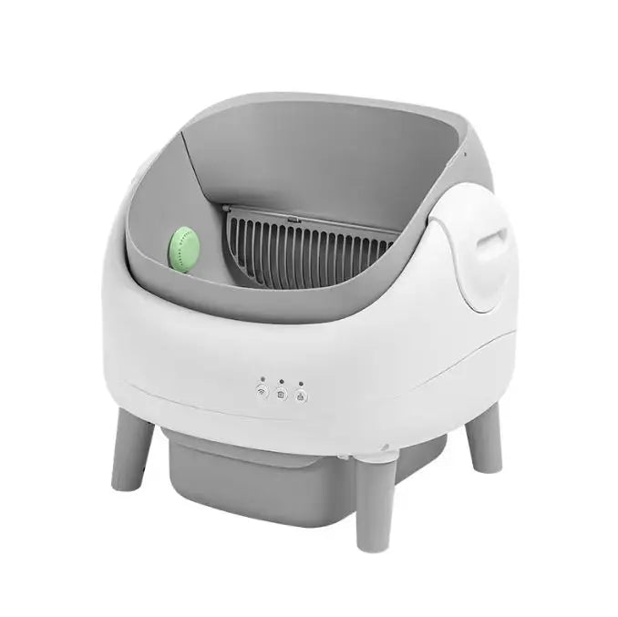 KFX-367443 Automatic Self-Cleaning Smart Cat Litter Box with APP Control and Dual Safety Sensors
