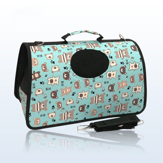 KFX-3674685 Transparent Window Design Portable Pet Cat Carrier - Various Styles Available