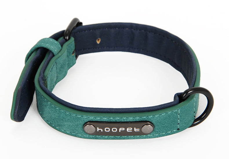 KFX-3682749 Eco-Friendly PVC Puppy Dog Collar with Adjustable Leash for Small to Medium Dogs