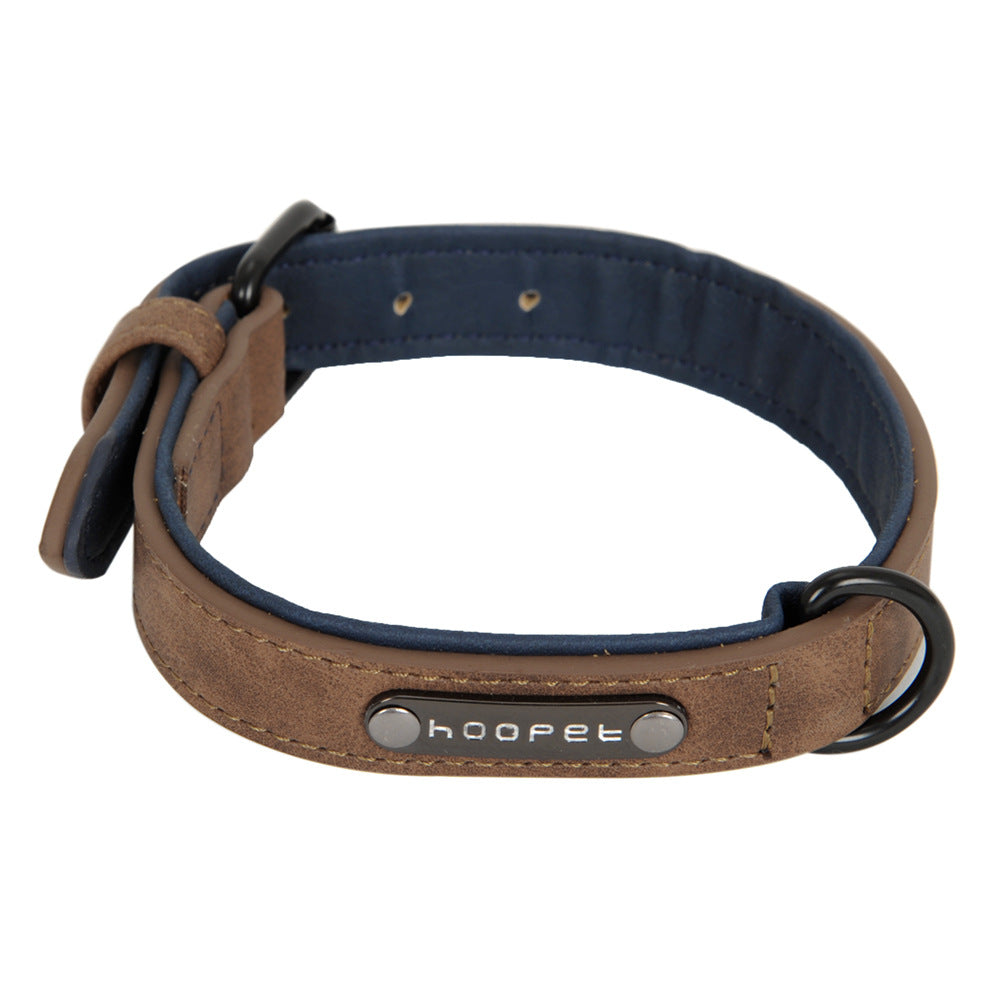 KFX-3682749 Eco-Friendly PVC Puppy Dog Collar with Adjustable Leash for Small to Medium Dogs
