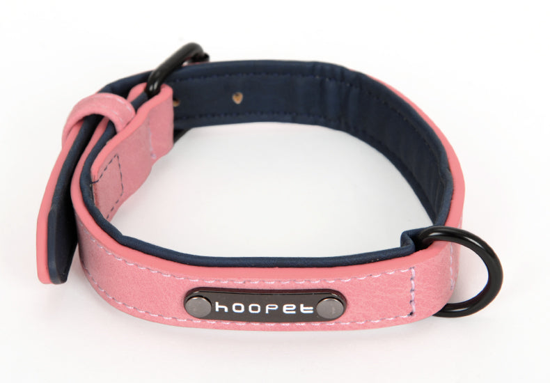 KFX-3682749 Eco-Friendly PVC Puppy Dog Collar with Adjustable Leash for Small to Medium Dogs