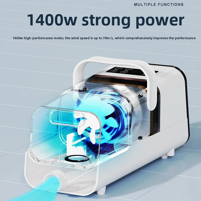 KFX-368403 Eco-Friendly Electric Pet Water Blower for Dogs - Portable 1.5L Hair Dryer, Modern Design