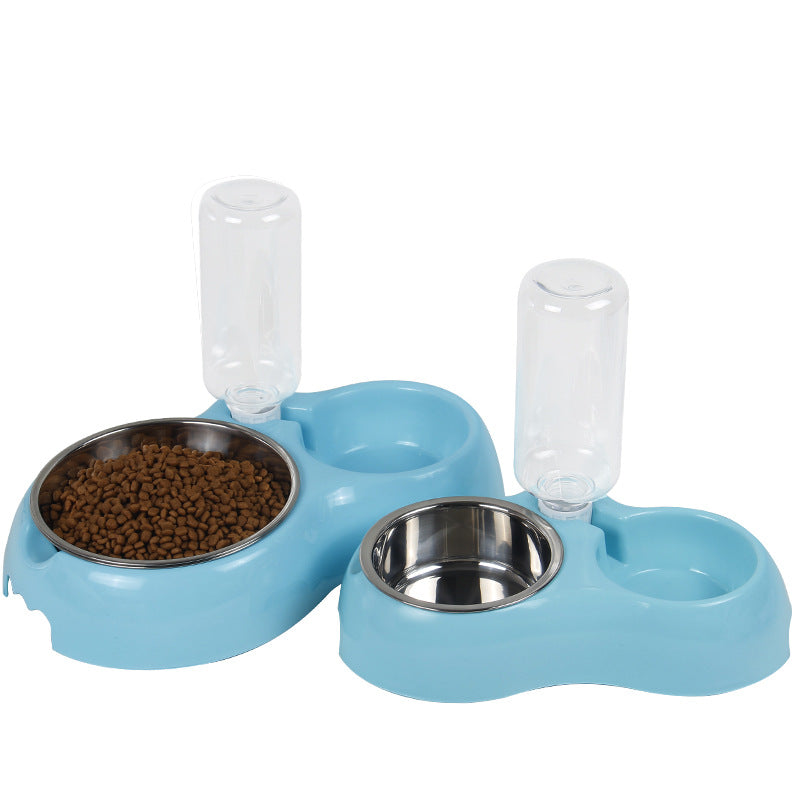 KFX-3686717 Automatic Pet Water Bowl for Dogs and Cats - Easy Feeding Station in Pink, Blue, and Green