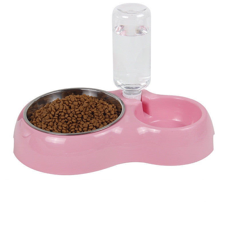 KFX-3686717 Automatic Pet Water Bowl for Dogs and Cats - Easy Feeding Station in Pink, Blue, and Green