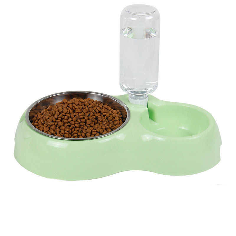 KFX-3686717 Automatic Pet Water Bowl for Dogs and Cats - Easy Feeding Station in Pink, Blue, and Green