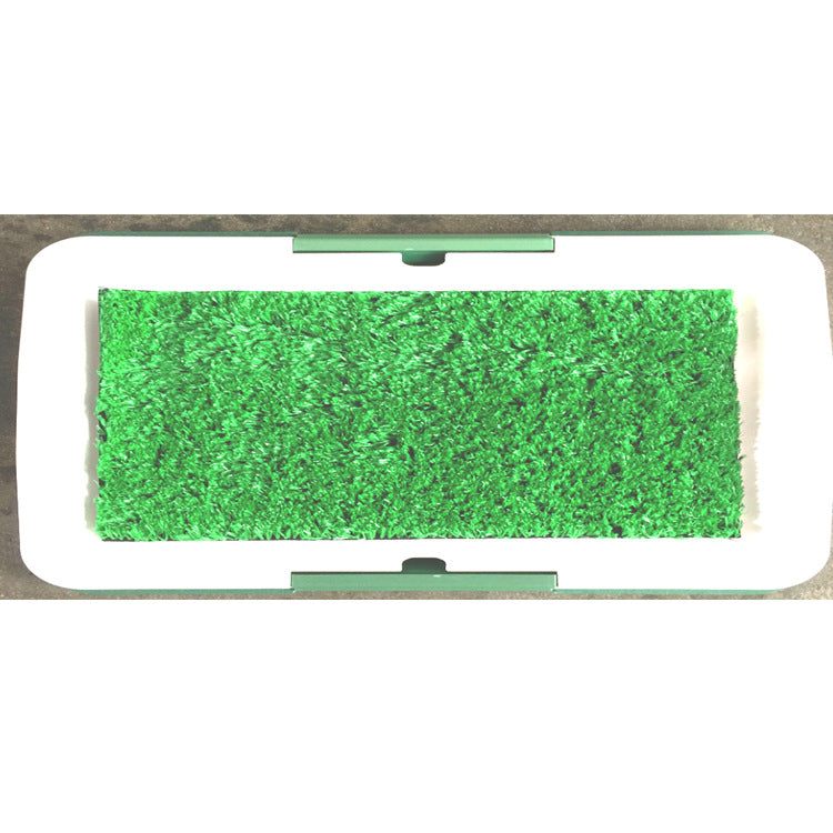 KFX-3694141 Indoor Pet Cushion Toilet - Durable Plastic Design, 47.5 x 34.5 x 6.5 cm