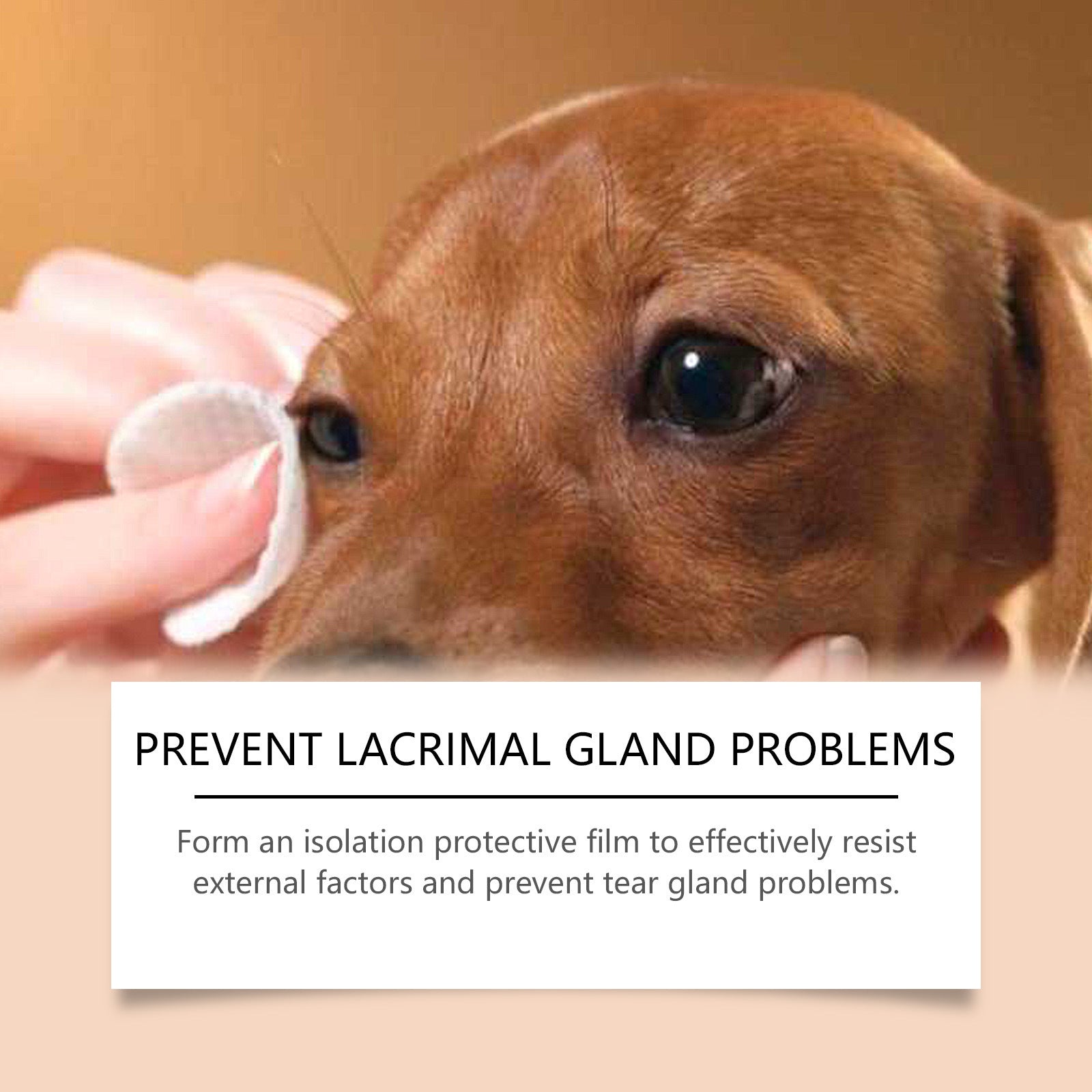 KFX-3699901 Pet Tears Cleaning Cream - Gentle Formula for Effective Tear Stain Removal, 30g