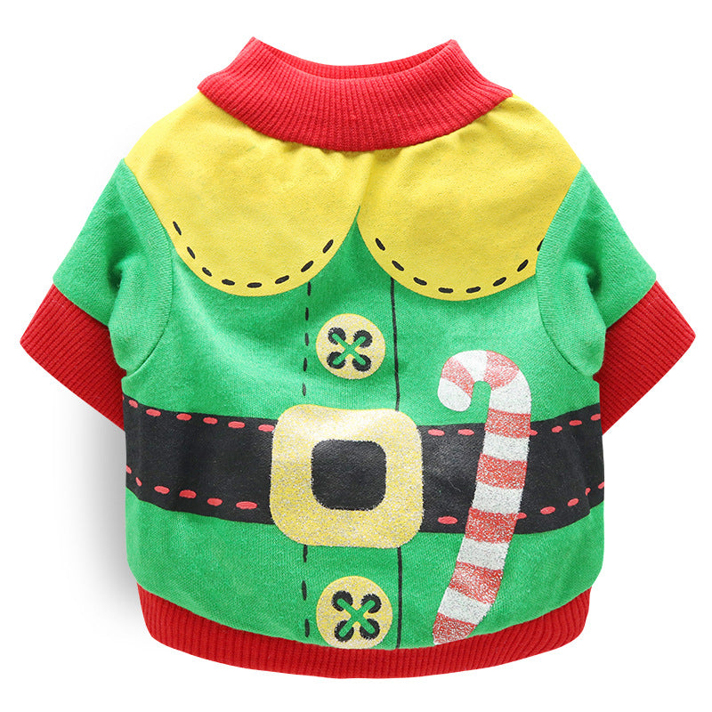 KFX-3702205 Festive Cotton T-Shirt for Dogs in Various Sizes - XS to L