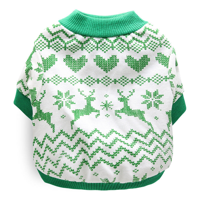 KFX-3702205 Festive Cotton T-Shirt for Dogs in Various Sizes - XS to L