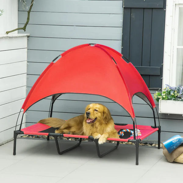 KFX-3705789 Cooling Elevated Dog Cot Bed for Comfort and Breathability