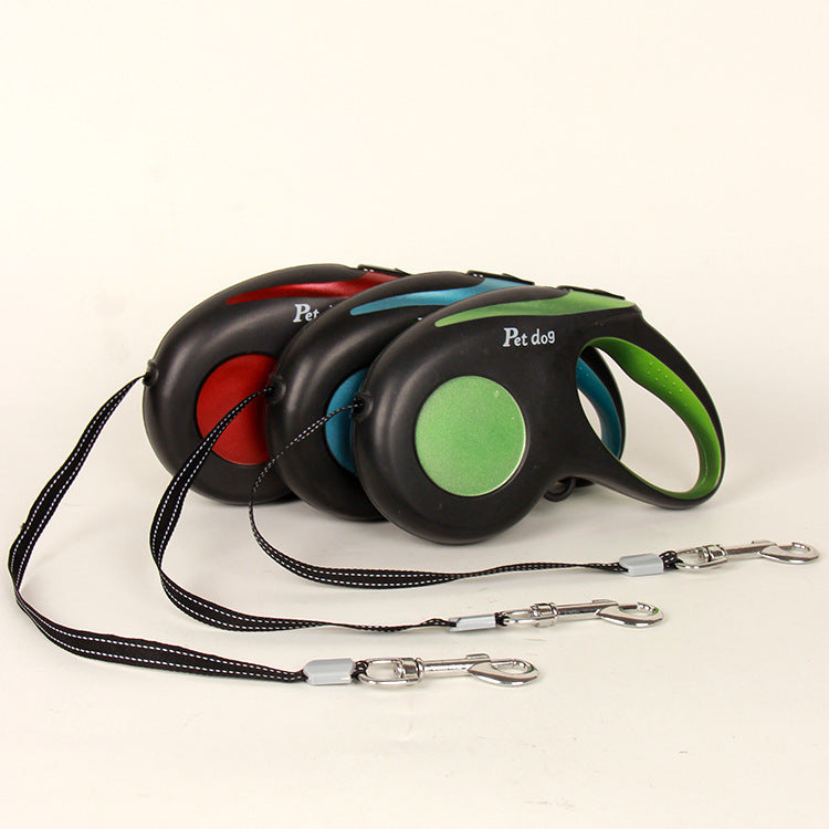 KFX-3713341 Automatic Telescopic Dog Leash - ABS Material, 3 Sizes Available: S, M, L