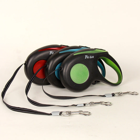 KFX-3713341 Automatic Telescopic Dog Leash - ABS Material, 3 Sizes Available: S, M, L