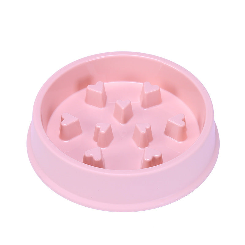KFX-3713725 Interactive Dog Puzzle Bowl for Healthy Eating - Anti-Choking Slow Feeder, 19.3x4.3 cm, Mixed Color