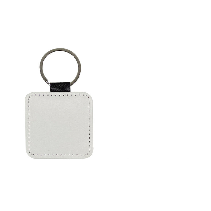 KFX-3715389 Personalized Cowhide Keychain with Custom Pet Photo Pendant